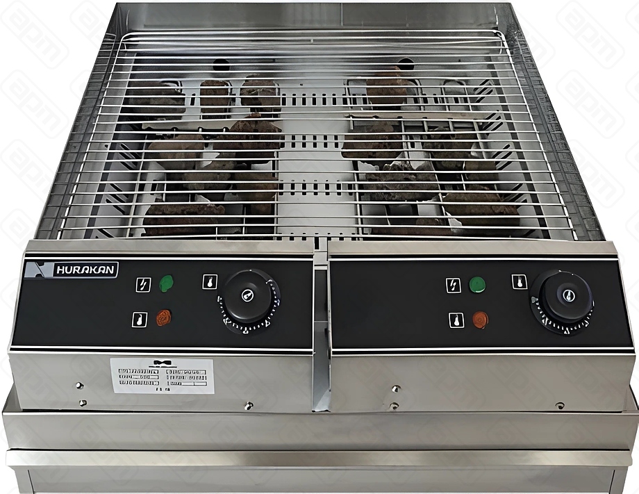 ГРИЛЬ ЛАВОВЫЙ HURAKAN HKN-140D